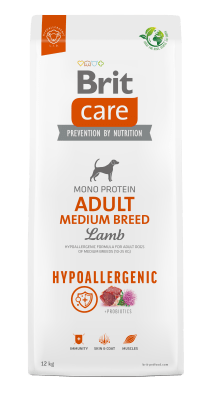 Brit care adult medium breed Lamb & Rice1