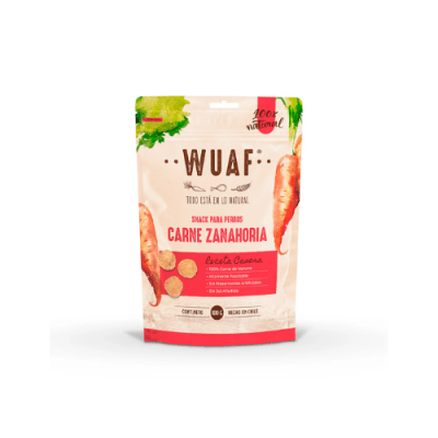 Wuaf snack receta casera carne zanahoria 100 gr1