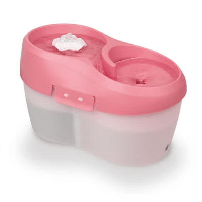 CatH20 fuente de agua tornado rosado1