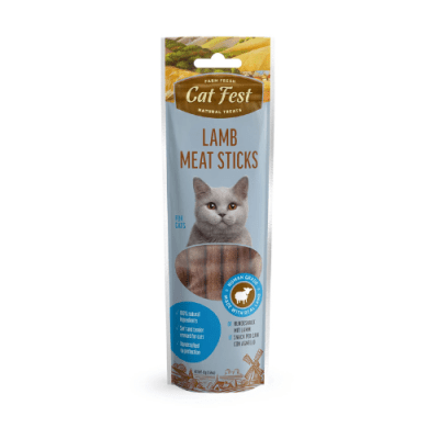 Catfest barras de carne de cordero 45gr1