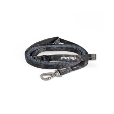 Street Dogs correa Adiestramiento 5 metros (Black camo )1