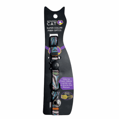 Wonder Cat Collar Antiahorque Caleidoscopio1