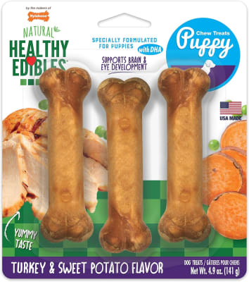 Nylabone healthy puppy turkey & sweet potato 141 grs1