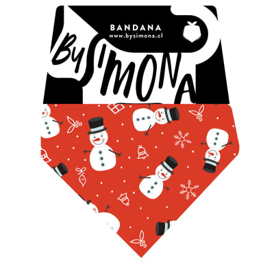 Bandana By Simona Muñeco de nieve1