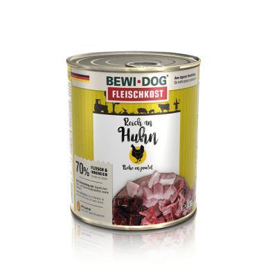 Alimento húmedo BewiDog Pollo1