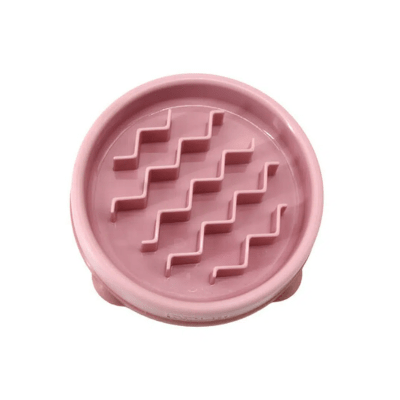 Hound Comedero lento rosa S1