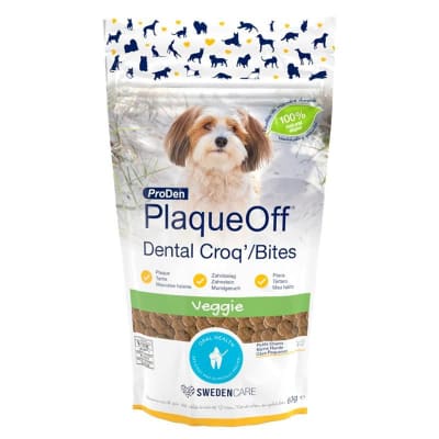 PlaqueOff Bites 60 g para perros1