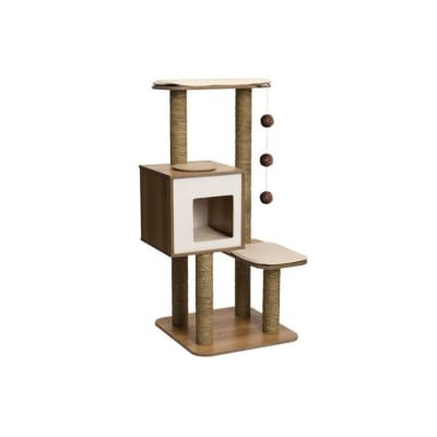 CATIT VESPER CAT FURNITURE V HIGH BASE NOGAL1