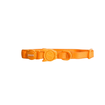 Neopro Tangerine cat collar1