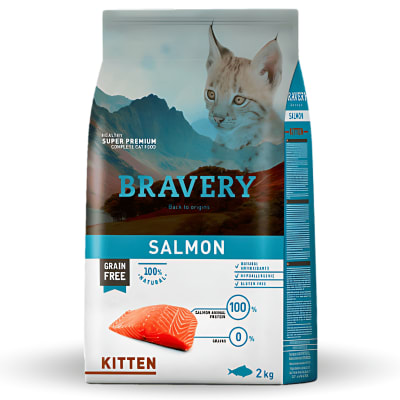 Bravery kitten salmon 2 kg1