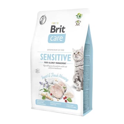 Brit care cat sensitive food allergy1