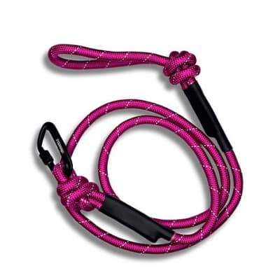 Correa Petlounge Alta Resistencia Rosada1