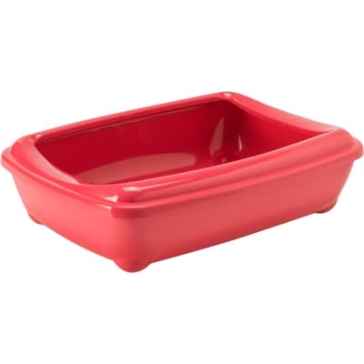 Arist o tray + borde medium color coral 42x30cm1
