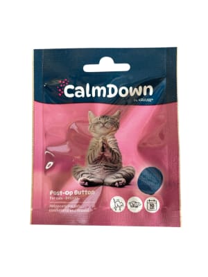 Kruuse boton calmdown gato Post Operatorio2