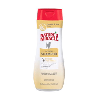 Oatmeal odor control shampoo Natures Miracles 473 ml1