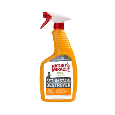 Set-in stain destroyer oxy formula Gatos, Natures Miracles 709 ml1