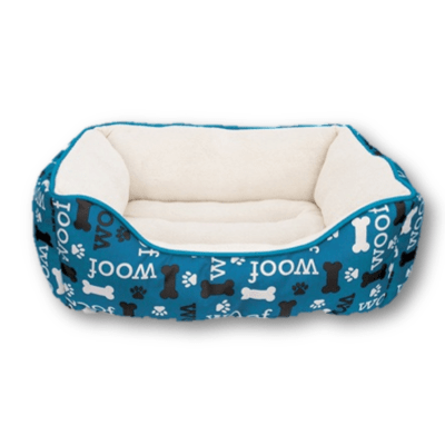 Dreamwell cama rectangular woof azul1