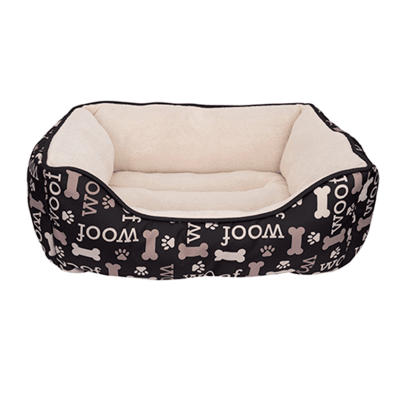 Dreamwell cama rectangular woof negra1