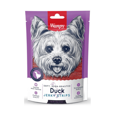 Wanpy Soft Duck Jerky Strips1