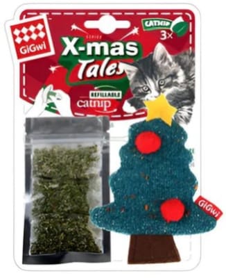 Gigwi Xmas Tales Arbol navideño con Catnip1