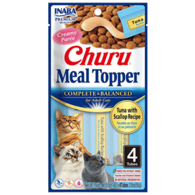 Churu Gato Meal Topper Atun Y Ostion 4 unidades1