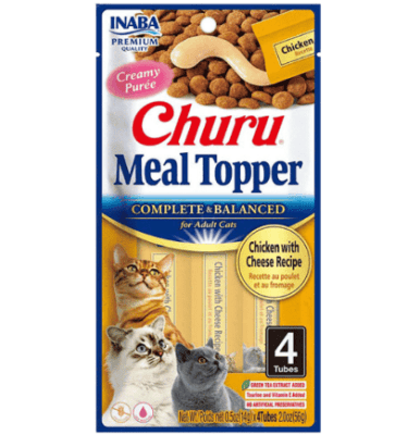 Churu Gato Meal Topper Pollo Queso 4 unidades1