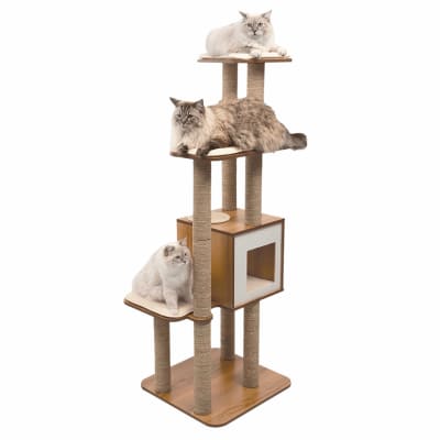 Catit vesper high base XL nogal1