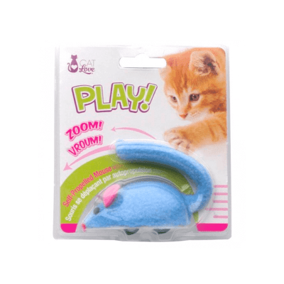 Cat love raton mecanico Azul1