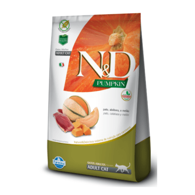 N&D Pumpkin Adult cat Pato Melón1