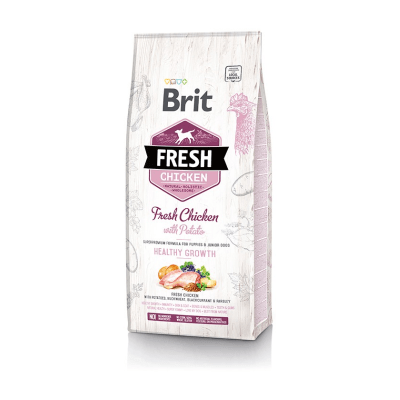 Brit fresh Chicken with potato puppy healthy growth1