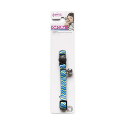 Collar azul ondas1