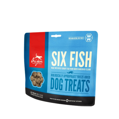 Premio origen six fish dog treat1