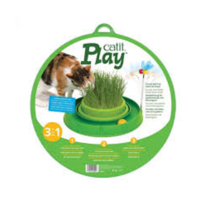 Catit play circuito 3 en 1 con pasto1