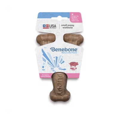 Benebone Wishbone Puppy Bacon1