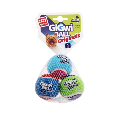 Pelota GiGwi ball originals S 3 pzas1