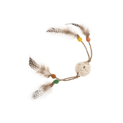 Linea eco catch scratch rattan y plumas B1
