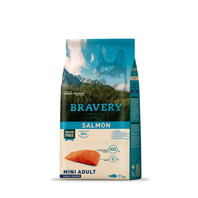 Bravery adulto small breed salmon1