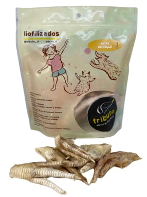 Tributo snack crudo Patitas de pollo 100 grs1