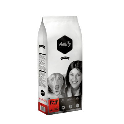 Amity Premium pollo y arroz 15 Kg1