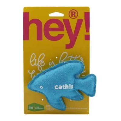 Hey! Pez azul con catnip1