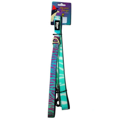 Correa impermeable 2.7 m alquimia salvaje cebra rosa1
