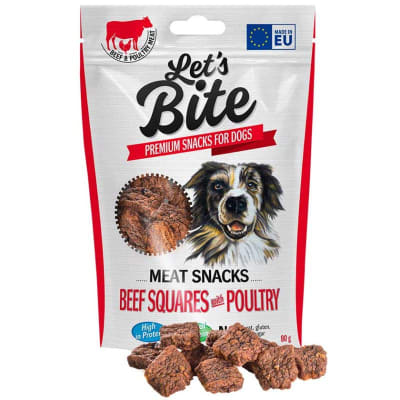 Lets Bites Meat Snack Beef Squares with Poultry 80 gr1