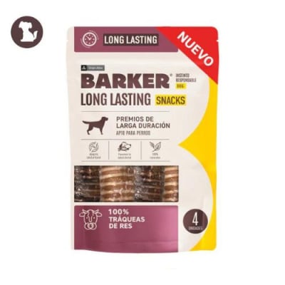 Barker Long Lasting Traqueas de res 4 unidades1