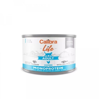 Calibra cat lata life Pollo 200 gr1
