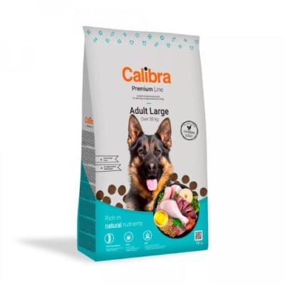 Calibra dog Premium Line Adulto raza grande 12 kg1