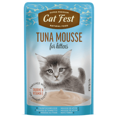 Catfest pouch Atun mousse gatito 70 grs2