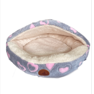 Cama Concha Gatos Y Perros Corazon2