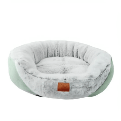 Cama Perro Acolchada Verde L1