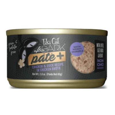 Tiki Cat After Dark Pate+ Pollo y Pato 80 gr1