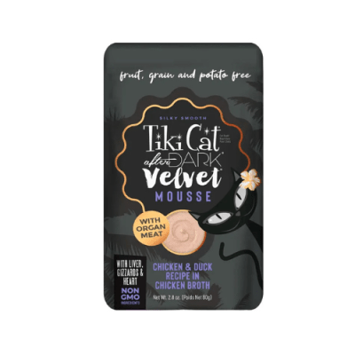 Tiki Cat After Dark Velvet Mousse Pollo y Pato 80 gr2